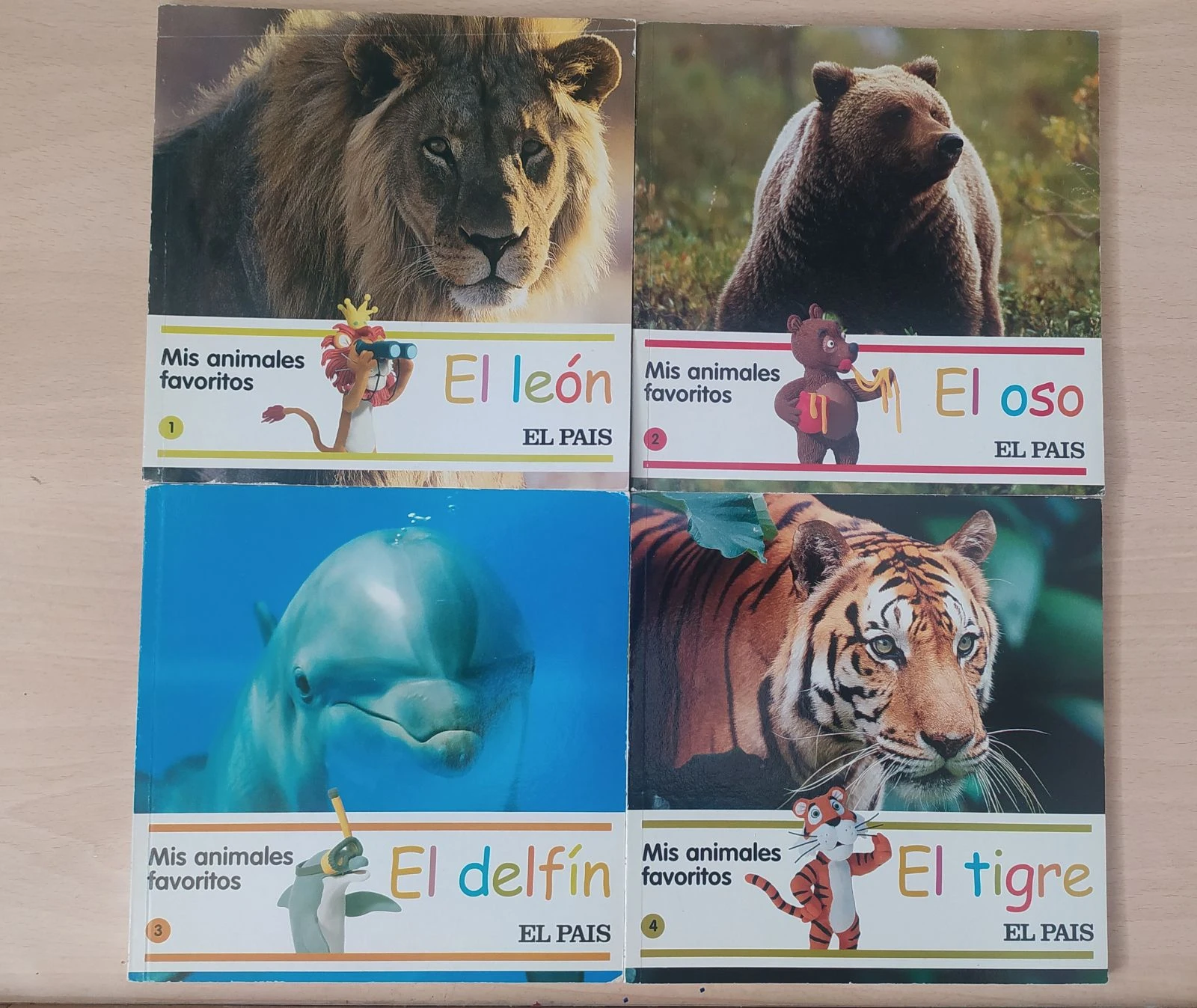 Colección de libros "Mis animales favoritos".